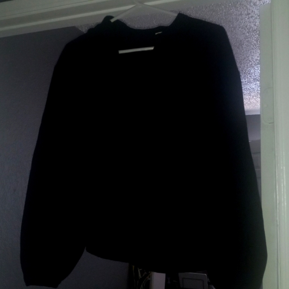 ♥️ NWOT Black Long Sleeve Blouse Size Small